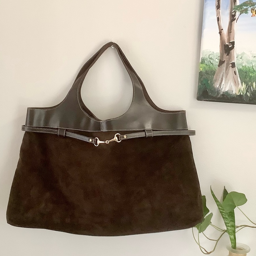 LOFT Anne Taylor chocolate brown Handbag